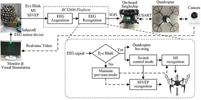 Quadcopter Flight Control Using a Non-invasive Multi-Modal Brain Computer Interface